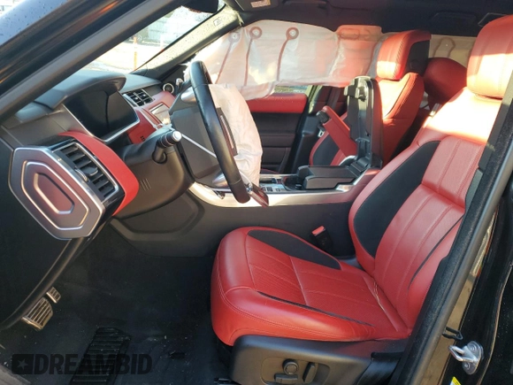2022 Land Rover Range Rover Sport HSE Dynamic with VIN SALWR2SE0NA235190, listed as a Copart auction lot 88086075 with 25,755 mi miles and Salvage Title. Bid and sale history available at DreamBid. Image 7.
