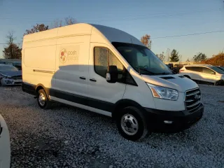2020 Ford Transit Cargo with VIN 1FTBW3XG6LKB77706, listed as a Copart auction lot 77669594 with 45,237 mi miles and Clean Title. Bid and sale history available at carsss.com. Image 4.