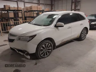 2014 Acura MDX Tech Pkg with VIN 5FRYD4H43EB042952, listed as a IAAI auction lot 41394833 with 85,329 mi miles. Bid and sale history available at carsss.com. Image 17.