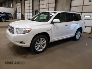 2009 Toyota Highlander Hybrid Limited with VIN JTEEW44A092032801, listed as a Copart auction lot 53865415 with 291,824 mi miles and Clean Title. Bid and sale history available at carsss.com. Image 1.