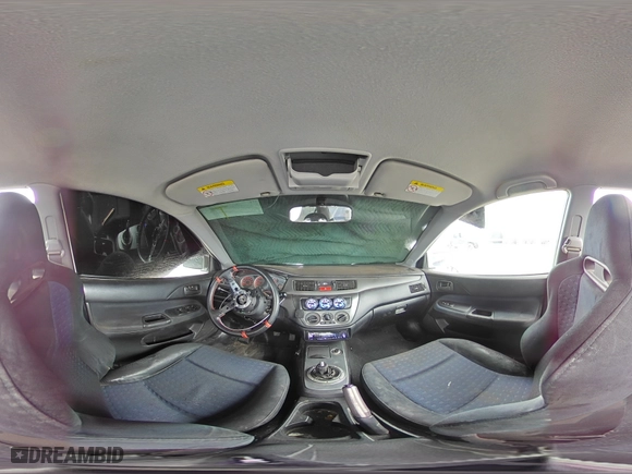2005 Mitsubishi Lancer Evolution VIII with VIN JA3AH86D45U028033, listed as a Copart auction lot 74323774 with 204,046 mi miles and Salvage Title. Bid and sale history available at carsss.com. Image 12.