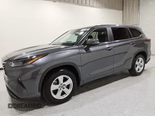2023 Toyota Highlander L z VIN 5TDKDRAH7PS505420, wystawiony jako Copart lot #55535115 z przebiegiem 44 061 mil mil oraz Czysty tytuł • Clean title. Historia ofert i sprzedaży dostępna na DreamBid. Obrazek 1.