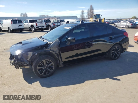 2020 Subaru WRX with VIN JF1VA1A68L9816598, listed as a Copart auction lot 46185385 with 59,690 mi miles and Salvage Title. Bid and sale history available at carsss.com. Image 1.