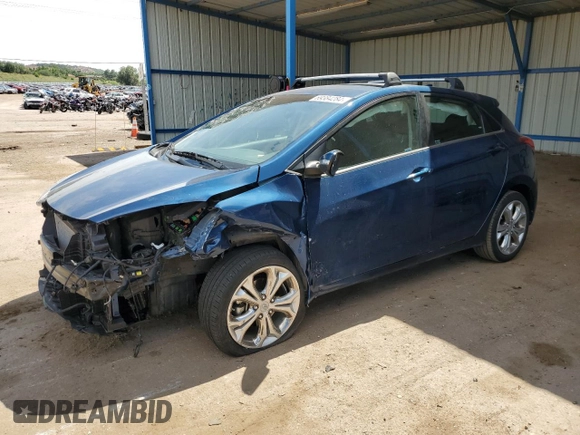 2014 Hyundai Elantra GT with VIN KMHD35LH6EU229835, listed as a Copart auction lot 69384284 with 17,714 mi miles and Salvage Title. Bid and sale history available at carsss.com. Image 1.