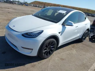 2022 Tesla Model Y Long Range with VIN 7SAYGDEE1NF364241, listed as a IAAI auction lot 42190272 with 54,878 mi miles and . Bid and sale history available at DreamBid. Image 19.