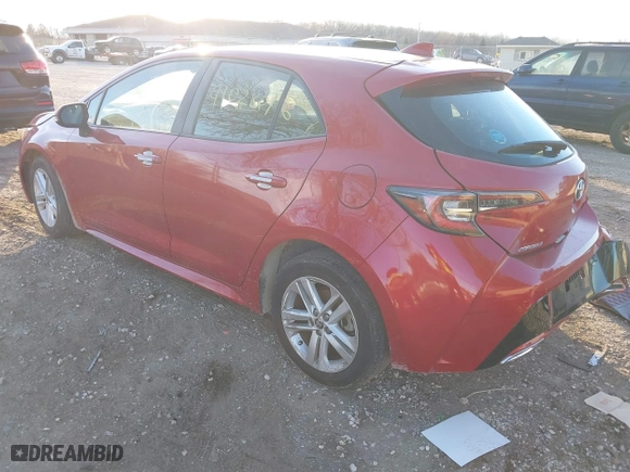 2021 Toyota Corolla Hatchback SE with VIN JTND4MBE2M3119139, listed as a IAAI auction lot 41028076 with 33,324 mi miles. Bid and sale history available at carsss.com. Image 3.