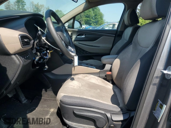 2019 Hyundai Santa Fe SE with VIN 5NMS23AD4KH033124, listed as a Copart auction lot 63225414 with 77,210 mi miles and Non Repairable. Bid and sale history available at carsss.com. Image 7.