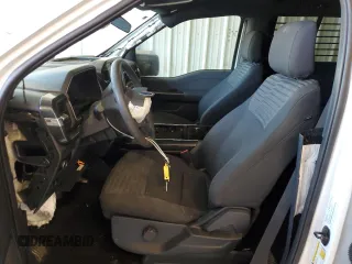 2023 Ford F-150 XL with VIN 1FTEW1CP2PKD69265, listed as a Copart auction lot 44341405 with 15,368 mi miles and Salvage Title. Bid and sale history available at DreamBid. Image 7.