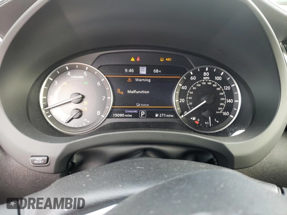 2024 Infiniti QX55 Essential with VIN 3PCAJ5KRXRF108182, listed as a Copart auction lot 44345325 with 15,090 mi miles and Salvage Title. Bid and sale history available at DreamBid. Image 9.