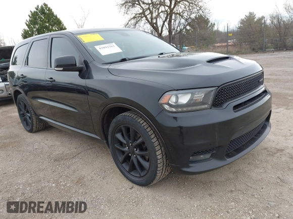 2018 Dodge Durango R/T with VIN 1C4SDJCT0JC232042, listed as a IAAI auction lot 42092762 with 89,791 mi miles and . Bid and sale history available at DreamBid. Image 1.