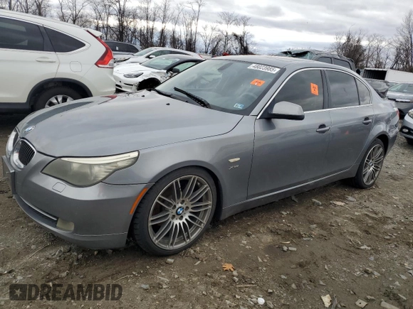 2010 BMW 5 Series 528i xDrive with VIN WBANV1C50AC445193, listed as a Copart auction lot 48023985 with 151,606 mi miles and Salvage Title. Bid and sale history available at carsss.com. Image 1.
