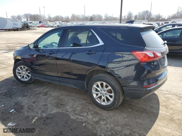 2020 Chevrolet Equinox LT with VIN 2GNAXTEV6L6176155, listed as a Copart auction lot 48537585 with 128,711 mi miles and Salvage Title. Bid and sale history available at carsss.com. Image 2.