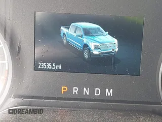 2023 Ford F-150 XL with VIN 1FTEX1CP9PKF91606, listed as a IAAI auction lot 42124058 with 23,535 mi miles and . Bid and sale history available at DreamBid. Image 15.