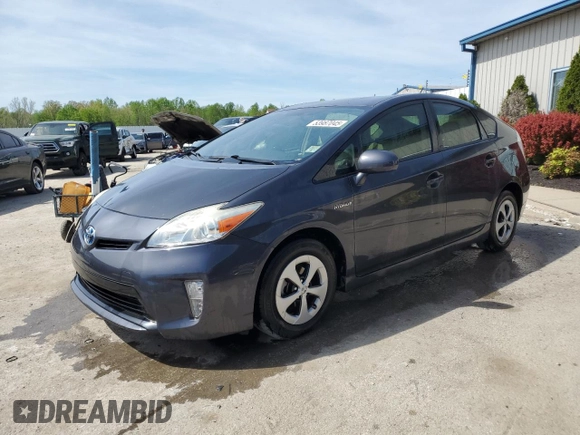 2013 Toyota Prius One with VIN JTDKN3DU4D1619824, listed as a Copart auction lot 53987045 with 147,628 mi miles and Salvage Title. Bid and sale history available at DreamBid. Image 1.