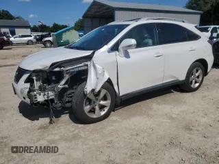 2012 Lexus RX 350 with VIN 2T2ZK1BA2CC068075, listed as a Copart auction lot 61531035 with 110,884 mi miles and Salvage title. Bid and sale history available at DreamBid. Image 1.