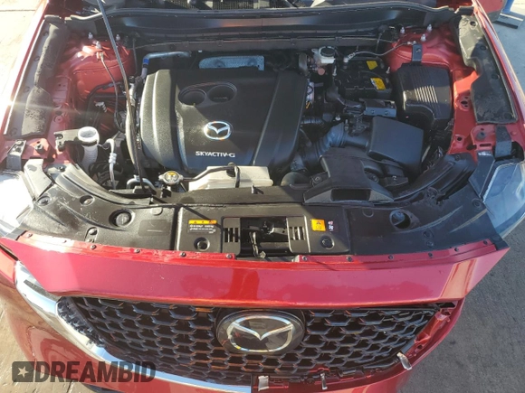 2022 Mazda CX-5 2.5 S Premium Plus Package with VIN JM3KFBEM0N1548636, listed as a Copart auction lot 77492254 with 22,220 mi miles and Non Repairable. Bid and sale history available at carsss.com. Image 12.