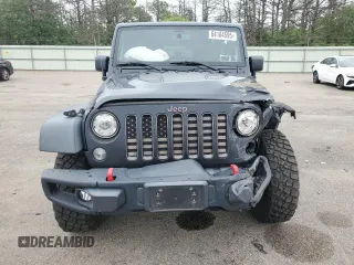 2017 Jeep Wrangler Unlimited Rubicon Recon with VIN 1C4HJWFG3HL729160, listed as a Copart auction lot 64184595 with 78,086 mi miles and Salvage title. Bid and sale history available at DreamBid. Image 5.