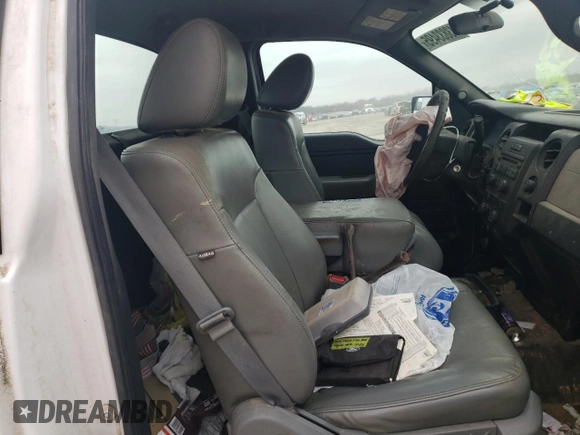 2013 Ford F-150 XL with VIN 1FTNF1CF3DKD51179, listed as a Copart auction lot 43833495 with 209,552 mi miles and Salvage Title. Bid and sale history available at carsss.com. Image 10.