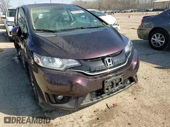2015 Honda Fit EX-L with VIN 3HGGK5H88FM715308, listed as a Copart auction lot 48333465 with 104,438 mi miles and Salvage Title. Bid and sale history available at carsss.com. Image 13.