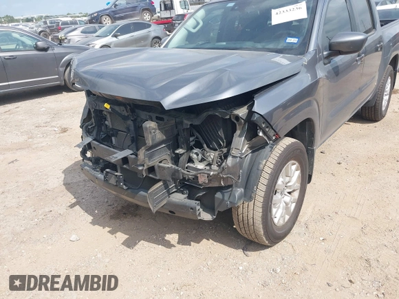 2022 Nissan Frontier SV with VIN 1N6ED1EJ9NN652592, listed as a IAAI auction lot 42333236 with 66,434 mi miles and . Bid and sale history available at DreamBid. Image 6.