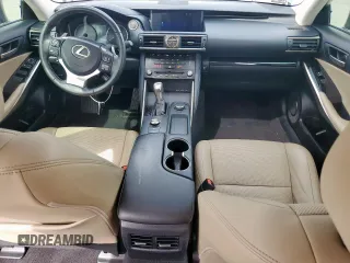 2017 Lexus IS 200t with VIN JTHBA1D22H5054971, listed as a Copart auction lot 48894975 with 100,996 mi miles and Salvage title. Bid and sale history available at DreamBid. Image 8.