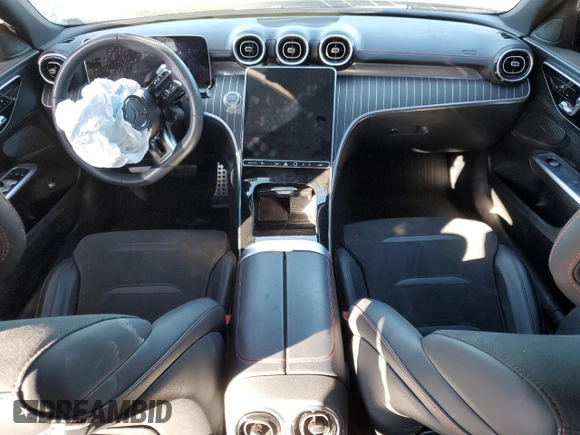 2023 Mercedes-Benz C 43 AMG with VIN W1KAF8HB9PR099209, listed as a Copart auction lot 79760674 with Not Provided miles and Salvage Title. Bid and sale history available at DreamBid. Image 8.
