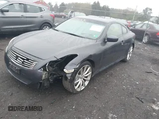 2009 Infiniti G37 with VIN JNKCV64E49M601987, listed as a IAAI auction lot 42012422 with 233,821 mi miles and . Bid and sale history available at carsss.com. Image 2.