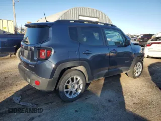 2022 Jeep Renegade Sport z VIN ZACNJDA15NPN60578, wystawiony jako Copart lot #80983114 z przebiegiem 34 394 mil mil oraz Szkoda całkowita • Salvage title. Historia ofert i sprzedaży dostępna na DreamBid. Obrazek 3.