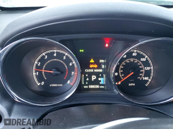 2016 Mitsubishi Outlander Sport 2.4 SE with VIN JA4AP3AWXGZ034970, listed as a Copart auction lot 88317305 with 88,330 mi miles and Salvage Title. Bid and sale history available at carsss.com. Image 9.