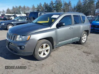 2011 Jeep Compass Latitude with VIN 1J4NF1FB4BD282703, listed as a IAAI auction lot 41753104 with 139,999 mi miles. Bid and sale history available at carsss.com. Image 2.