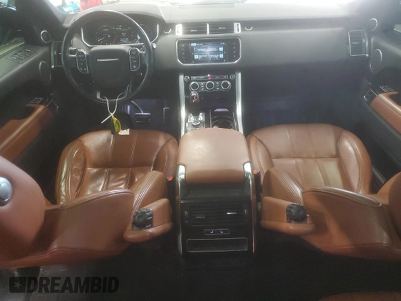 2016 Land Rover Range Rover Sport Dynamic with VIN SALWR2EF7GA584127, listed as a Copart auction lot 58543415 with 95,542 mi miles and Salvage title. Bid and sale history available at DreamBid. Image 8.