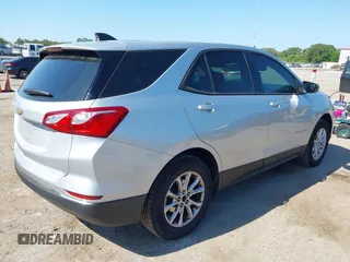 2018 Chevrolet Equinox LS with VIN 3GNAXHEV8JS502212, listed as a IAAI auction lot 42064863 with 107,321 mi miles and . Bid and sale history available at DreamBid. Image 4.