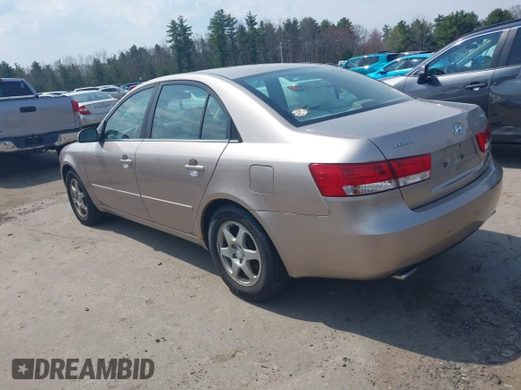 2006 Hyundai Sonata GLS with VIN 5NPEU46FX6H004226, listed as a IAAI auction lot 42125588 with 131,710 mi miles and . Bid and sale history available at DreamBid. Image 3.