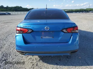 2021 Nissan Versa S with VIN 3N1CN8DV2ML809398, listed as a Copart auction lot 57832835 with 75,680 mi miles and Salvage title. Bid and sale history available at DreamBid. Image 6.
