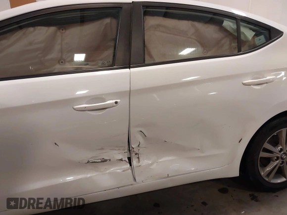 2018 Hyundai Elantra SEL with VIN 5NPD84LF4JH369157, listed as a IAAI auction lot 41877441 with 49,929 mi miles. Bid and sale history available at carsss.com. Image 6.