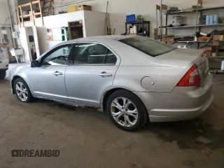 2012 Ford Fusion SE with VIN 3FAHP0HA0CR357541, listed as a Copart auction lot 63001985 with 249,794 mi miles and Clean title. Bid and sale history available at DreamBid. Image 2.