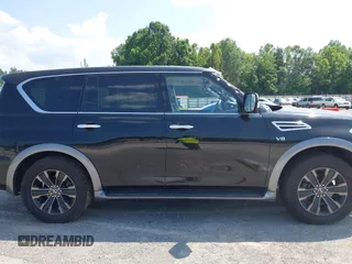 2018 Nissan Armada Platinum with VIN JN8AY2NE5J9731473, listed as a IAAI auction lot 42441530 with 94,033 mi miles and . Bid and sale history available at DreamBid. Image 13.