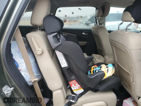 2018 Dodge Journey SXT with VIN 3C4PDDBGXJT197252, listed as a Copart auction lot 46361865 with Not provided miles and Salvage title. Bid and sale history available at DreamBid. Image 10.