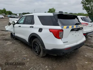 2023 Ford Police Interceptor Utility z VIN 1FM5K8AW6PNA08839, wystawiony jako Copart lot #51654935 z przebiegiem 12 380 mil mil oraz Czysty tytuł • Clean title. Historia ofert i sprzedaży dostępna na DreamBid. Obrazek 2.