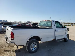 2000 Ford F-150 XL with VIN 1FTZF1825YKB19373, listed as a Copart auction lot 52078555 with 124,452 mi miles and Salvage title. Bid and sale history available at DreamBid. Image 3.