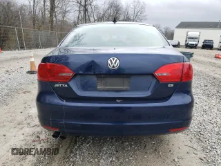 2014 Volkswagen Jetta Sedan SE with VIN 3VWD17AJ0EM414055, listed as a Copart auction lot 51383895 with 117,988 mi miles and Clean Title. Bid and sale history available at carsss.com. Image 6.