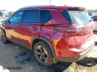 2024 Nissan Rogue SV with VIN 5N1BT3BAXRC740511, listed as a IAAI auction lot 41696892 with 7,126 mi miles. Bid and sale history available at carsss.com. Image 3.