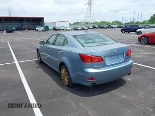 2008 Lexus IS 250 with VIN JTHCK262982025196, listed as a IAAI auction lot 42248522 with 228,036 mi miles and . Bid and sale history available at DreamBid. Image 3.