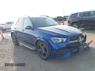 2020 Mercedes-Benz GLE 350 z VIN 4JGFB4JB1LA220480, wystawiony jako IAAI lot #41687238 z przebiegiem 10 805 mil mil oraz . Historia ofert i sprzedaży dostępna na DreamBid. Obrazek 1.