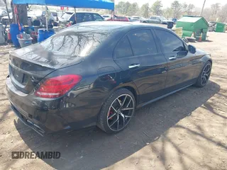 2018 Mercedes-Benz C 300 with VIN WDDWF4KB1JR415538, listed as a IAAI auction lot 42084148 with 84,265 mi miles and . Bid and sale history available at DreamBid. Image 4.