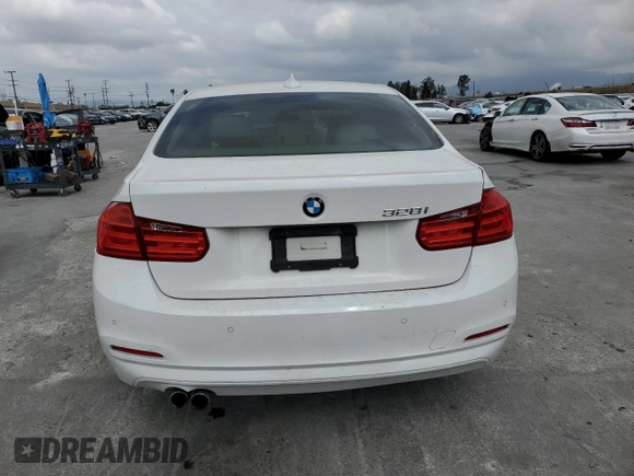 2015 BMW 3 Series 328i with VIN WBA3C1C55FK120405, listed as a Copart auction lot 54374035 with 121,411 mi miles and Salvage title. Bid and sale history available at DreamBid. Image 6.