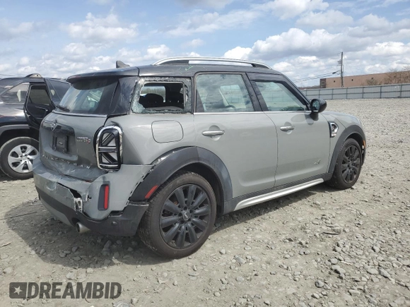 2022 MINI Countryman Cooper S z VIN WMZ83BR08N3N95291, wystawiony jako Copart lot #50149095 z przebiegiem 28 048 mil mil oraz Szkoda całkowita • Salvage title. Historia ofert i sprzedaży dostępna na DreamBid. Obrazek 3.