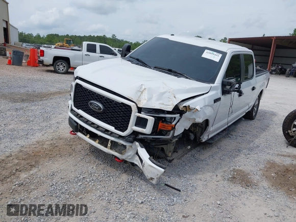 2018 Ford F-150 XL z VIN 1FTFW1E57JKF55049, wystawiony jako IAAI lot #42099491 z przebiegiem 159 170 mil mil oraz . Historia ofert i sprzedaży dostępna na DreamBid. Obrazek 19.
