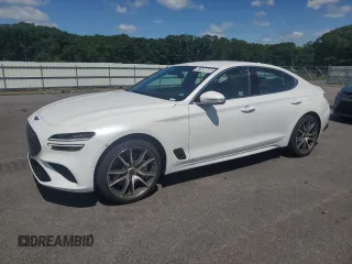 2025 Genesis G70 2.5T with VIN KMTG34SC7SU151211, listed as a Copart auction lot 61959695 with 16,060 mi miles and Clean title. Bid and sale history available at DreamBid. Image 1.
