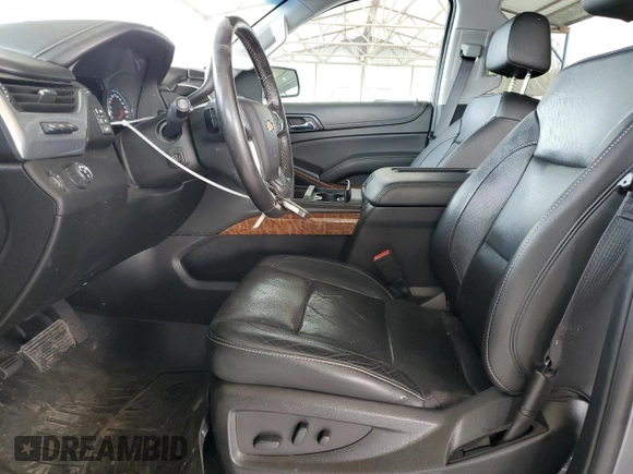 2018 Chevrolet Suburban Premier with VIN 1GNSCJKC1JR203318, listed as a Copart auction lot 44690745 with 120,137 mi miles and Salvage title. Bid and sale history available at DreamBid. Image 7.